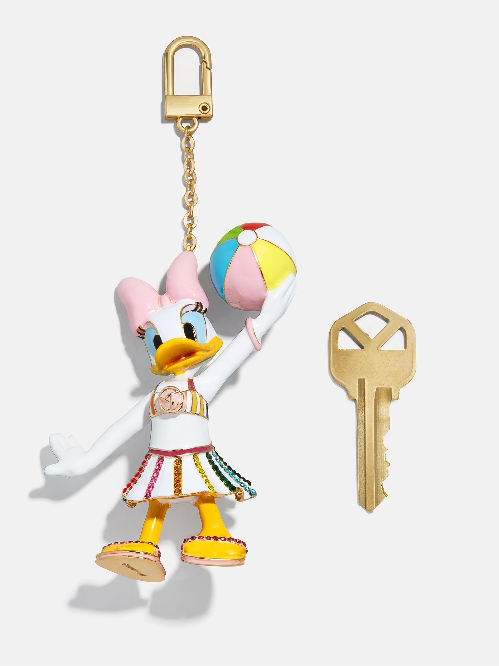 Disney Daisy Duck Beach 3D Bag Charm - Daisy Duck