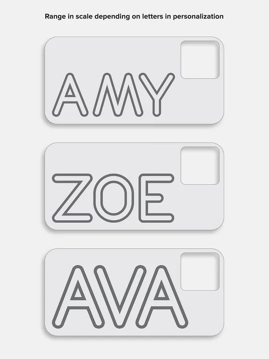 Fine Line Custom iPhone Case - Baby Blue/Baby Blue