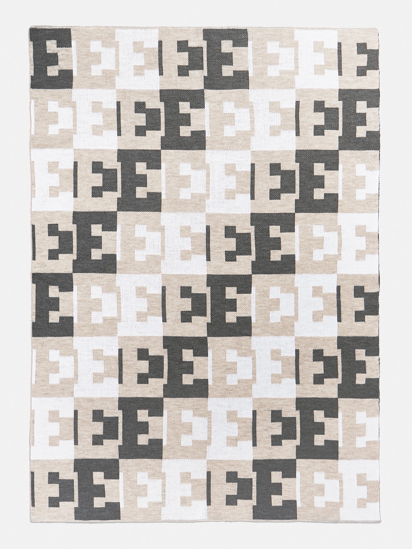 On Repeat Custom Blanket - Light Gray/White